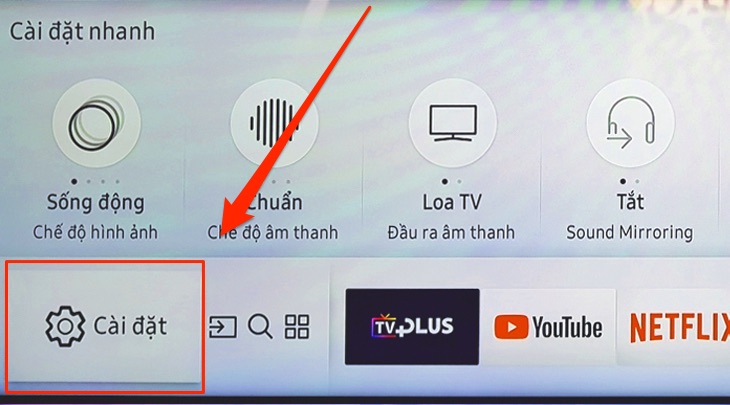 xem model trên màn hình tivi 1